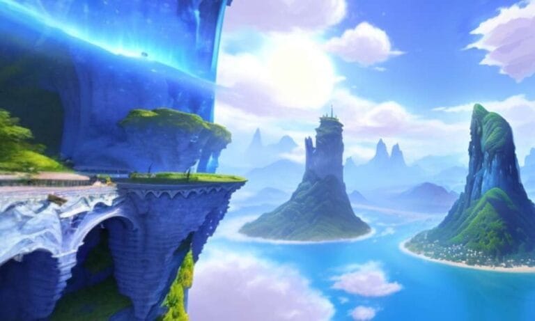 fairy panorama background