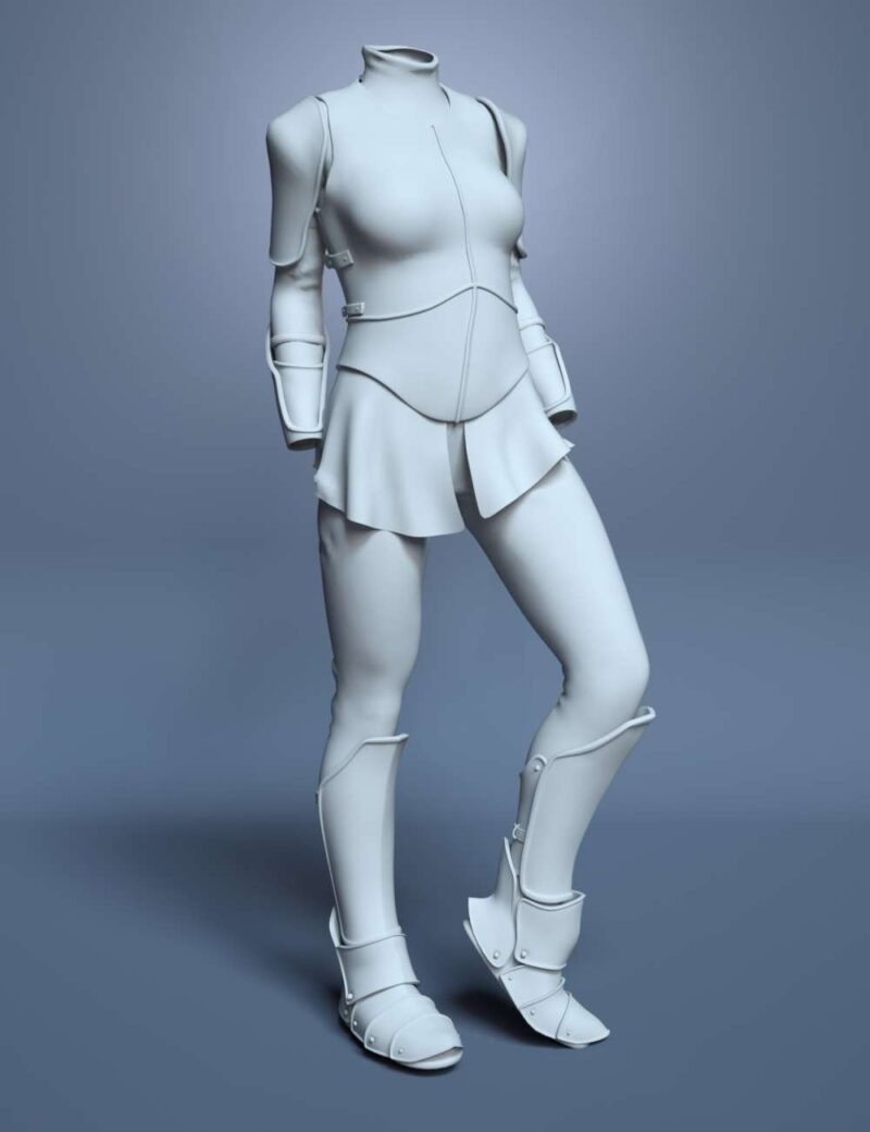 Maid At Arms For Genesis 8 Female - Image 9