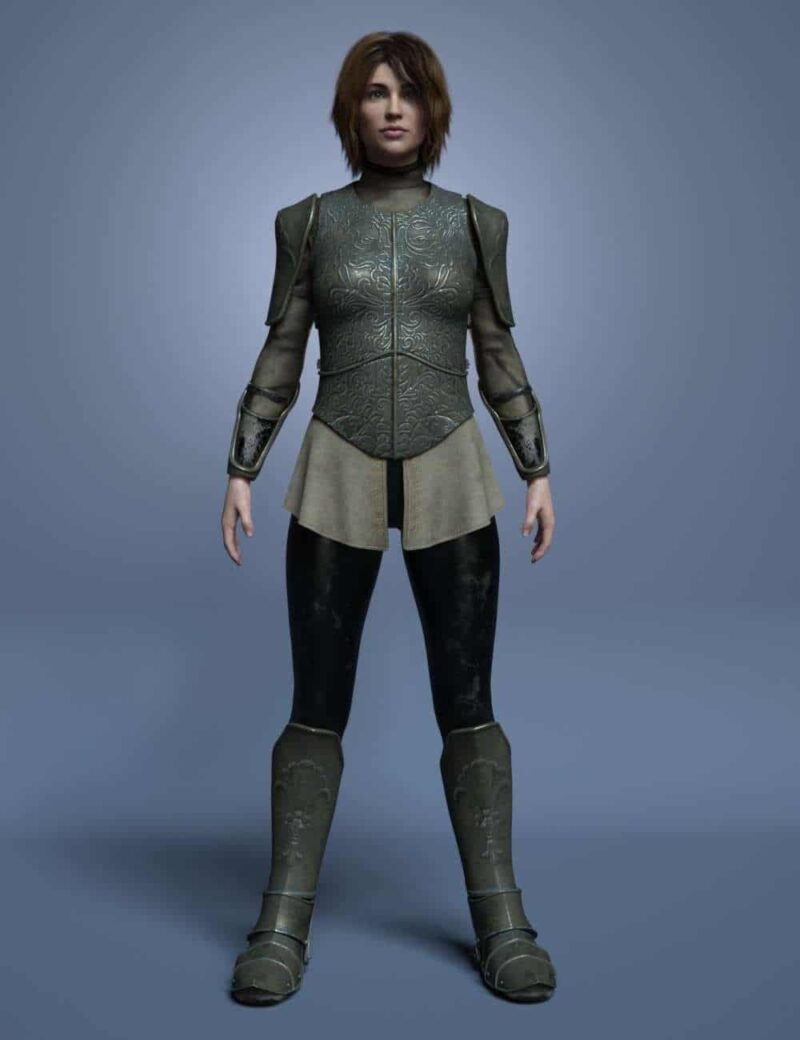 Maid At Arms For Genesis 8 Female - Image 3