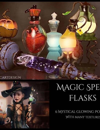 Magic Spell Flasks