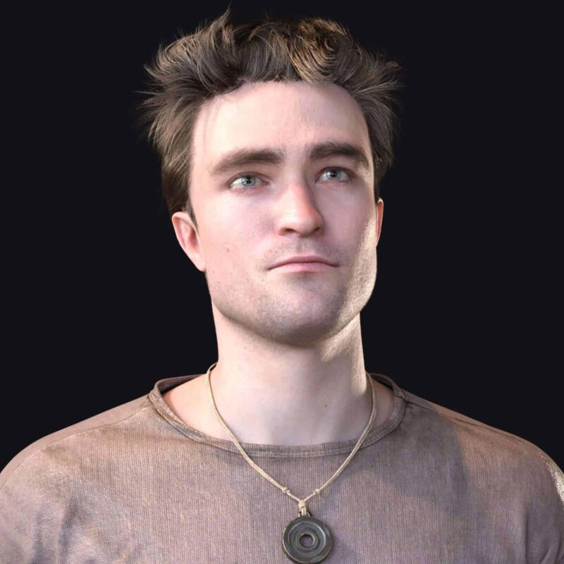 Robert Pattinson (with Hair) for Genesis 8.1 Male - Image 2