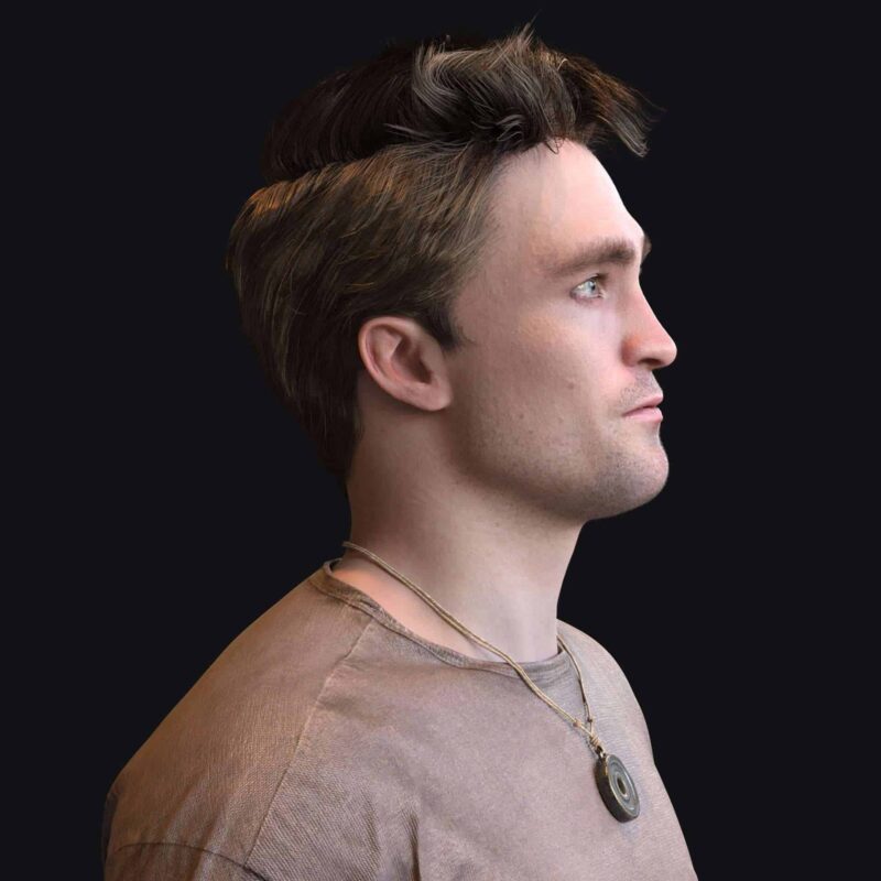 Robert Pattinson (with Hair) for Genesis 8.1 Male - Image 3