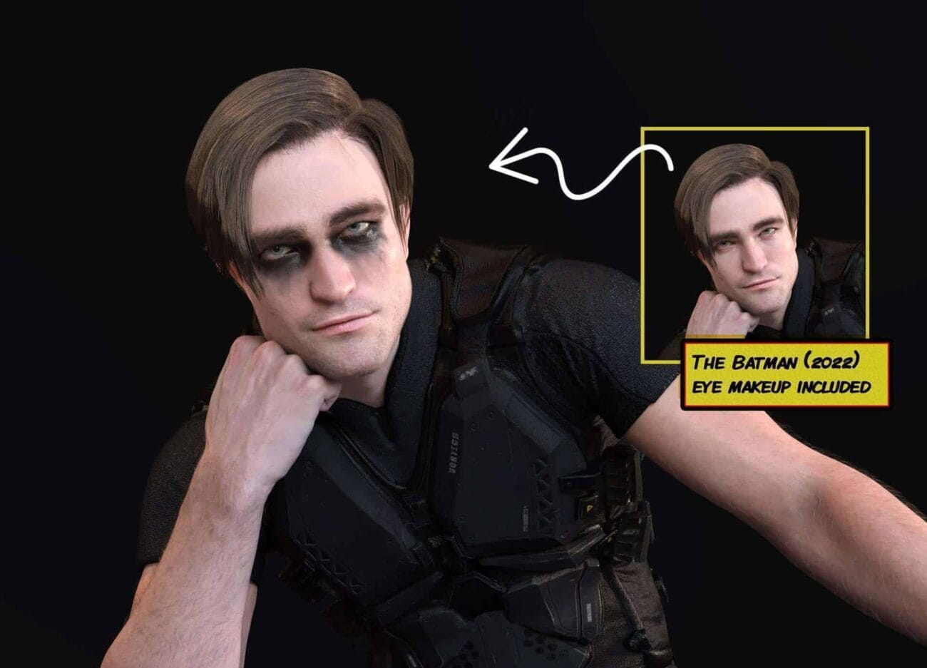 Robert Pattinson (with Hair) for Genesis 8.1 Male