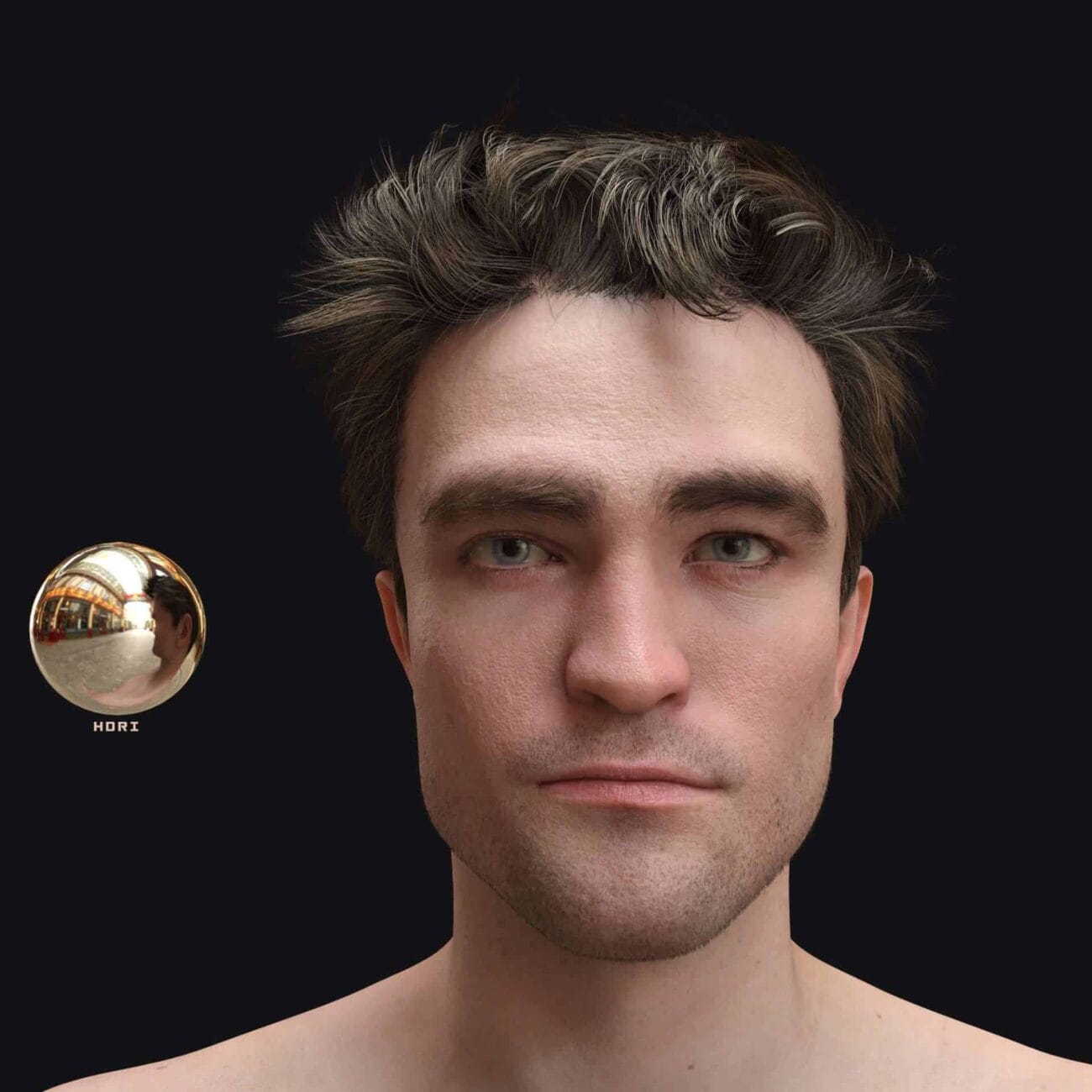 Robert Pattinson (with Hair) for Genesis 8.1 Male