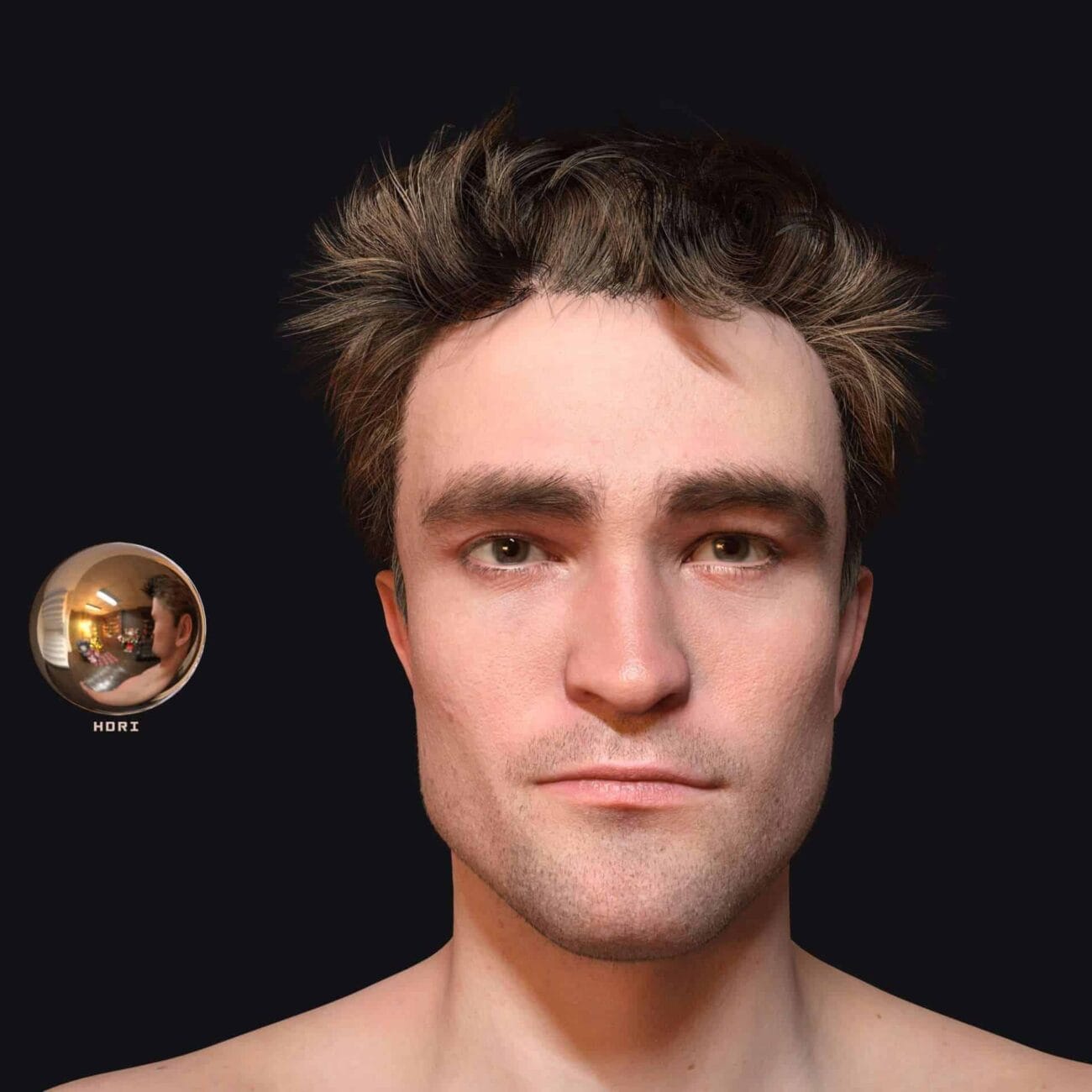 Robert Pattinson (with Hair) for Genesis 8.1 Male
