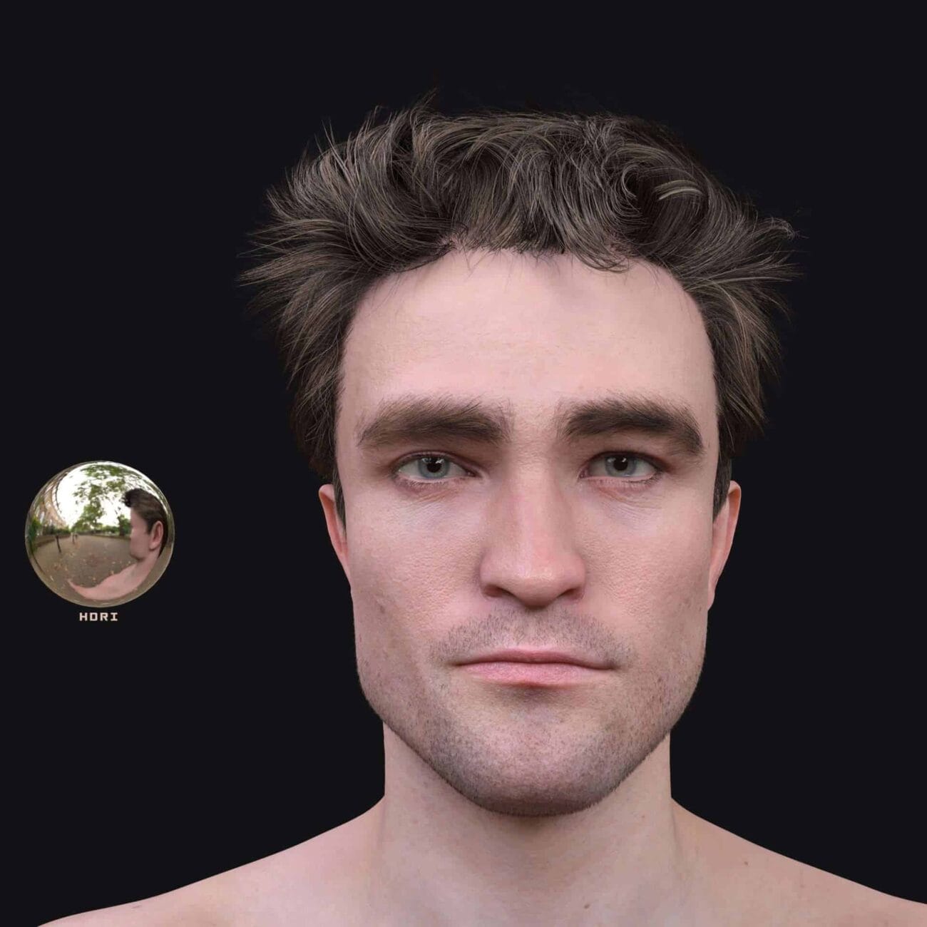 Robert Pattinson (with Hair) for Genesis 8.1 Male