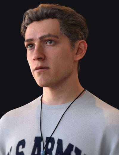 Tom Holland (with Hair) for Genesis 8.1 Male