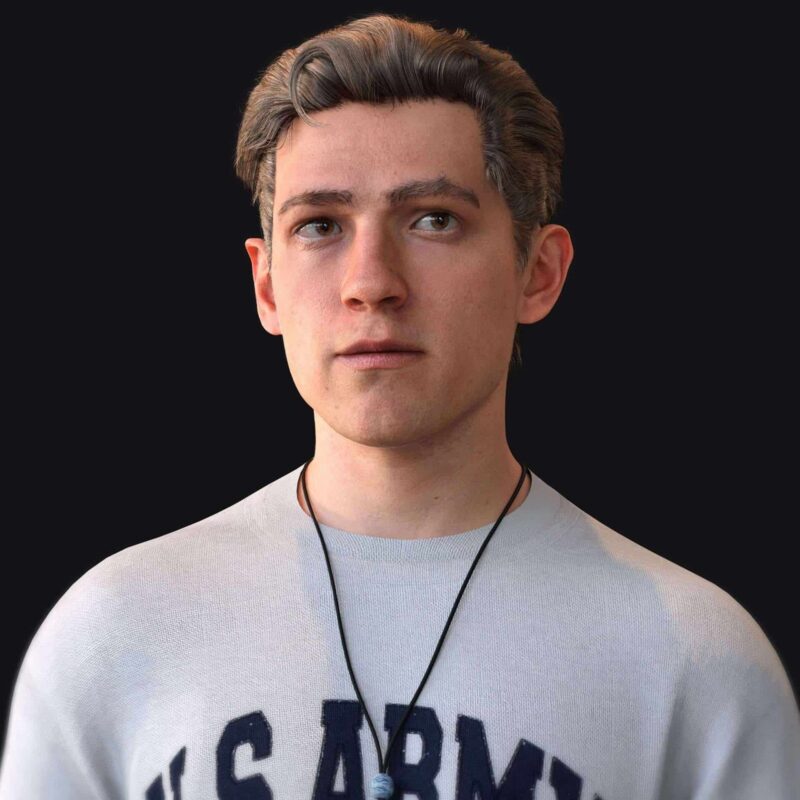 Tom Holland (with Hair) for Genesis 8.1 Male - Image 2