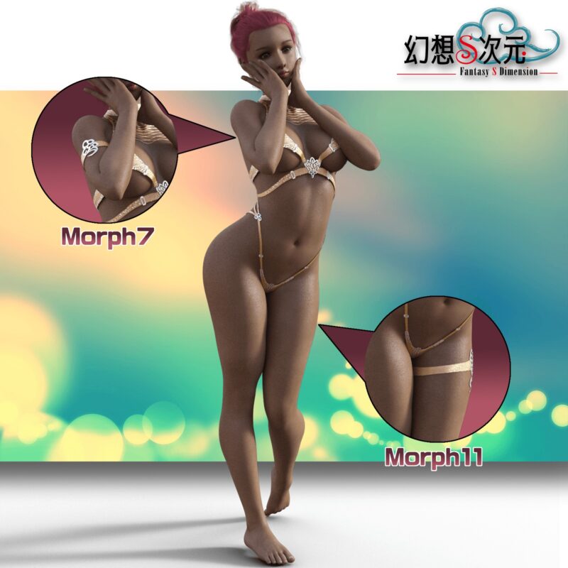 Fantasy S Dimension GoldBikini 006 For G8F&G8.1Female - Image 9