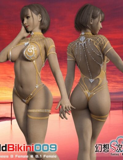 Fantasy S Dimension_GoldBikini_009 For G8F & G8.1F