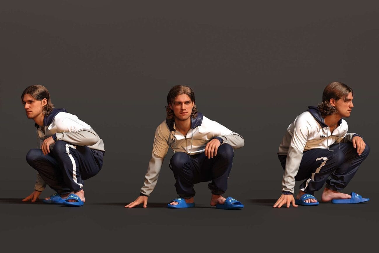 Gopniks (with Facial Hair) for Genesis 9