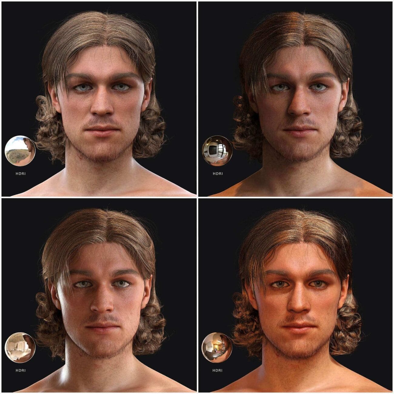 Gopnik Hair for Genesis 9