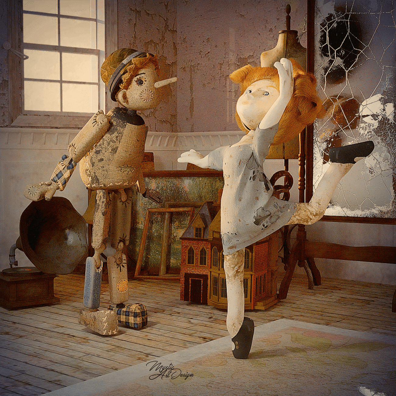Porcella Puppet