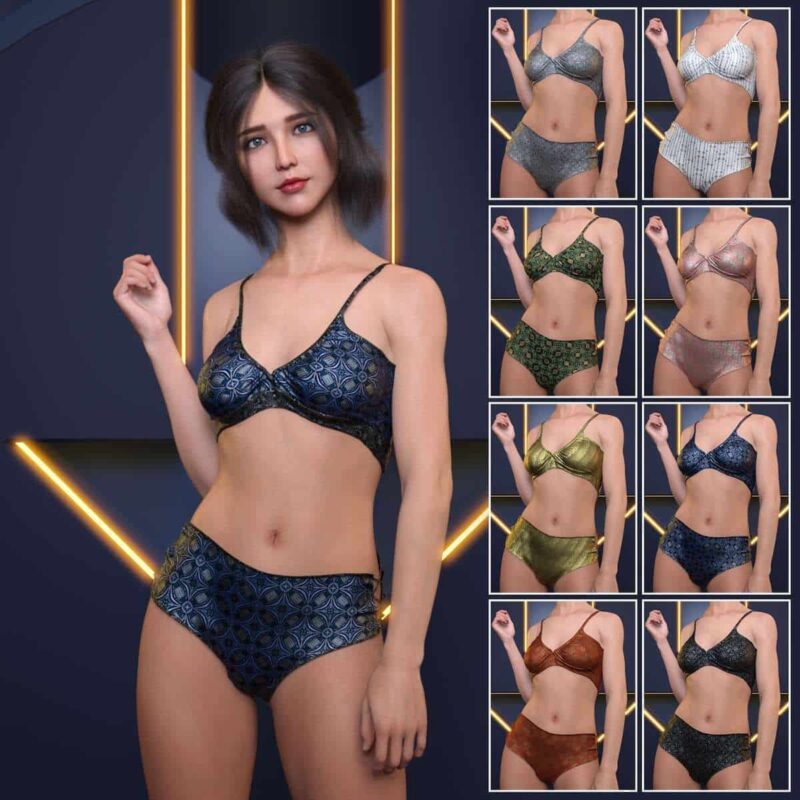 K3D Bikini Swimsuit for Genesis 8 & 8.1 Female