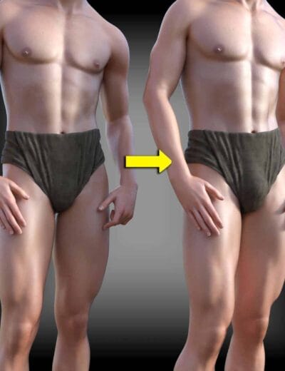 SY Pants Masculinizer Genesis 8 Male