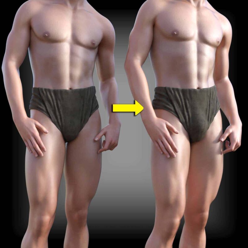 SY Pants Masculinizer Genesis 8 Male - Image 2