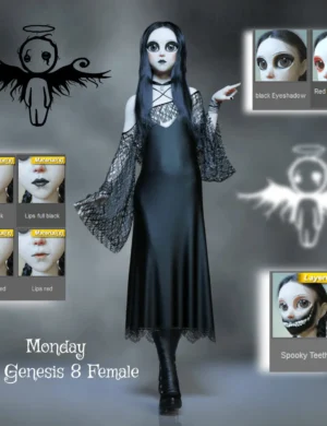 Monday for genesis 8 female