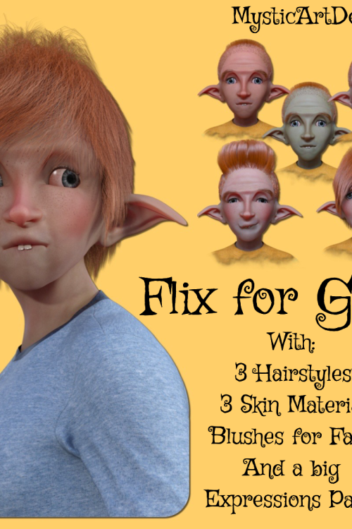 Flix for Genesis 8 Male