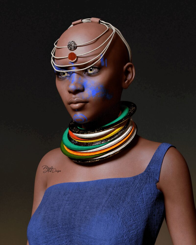 Massai Set for Genesis 8 Female - Image 4