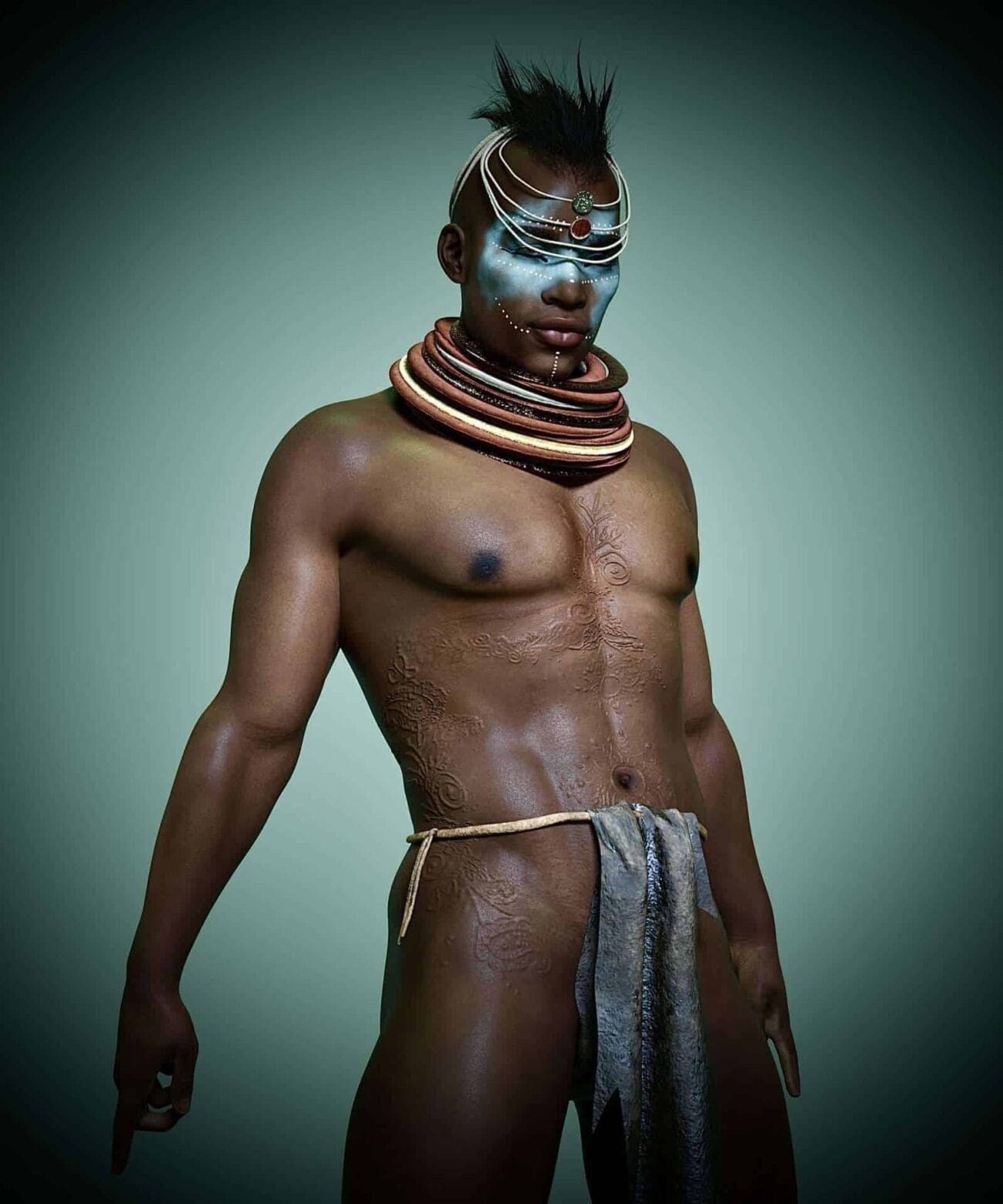 Massai Set for Genesis 8 Female