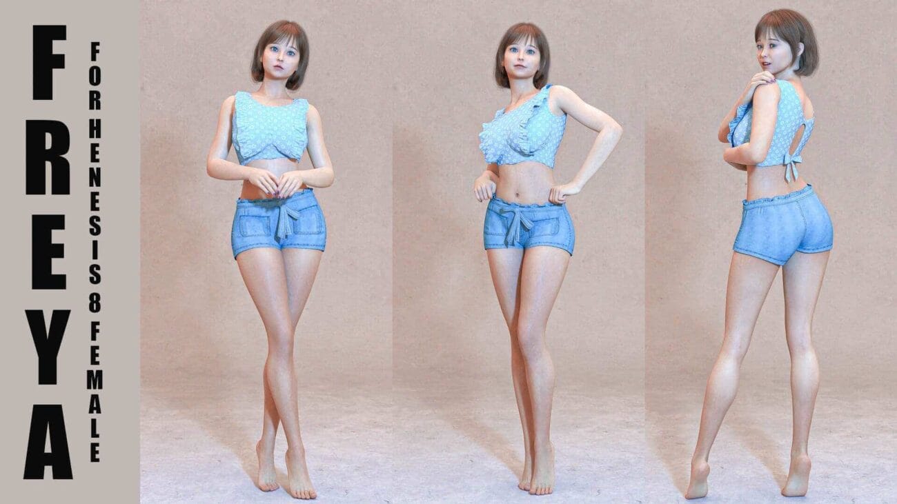 Freya For Genesis 8 Female