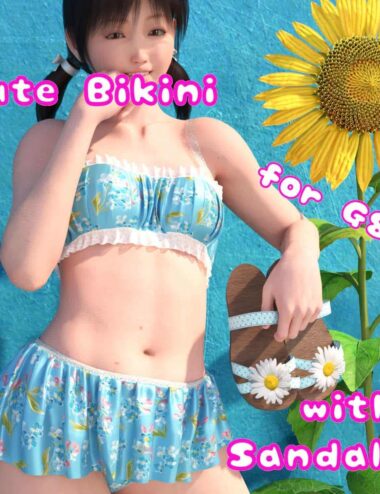 Cute Bikini with Sandal for G8F