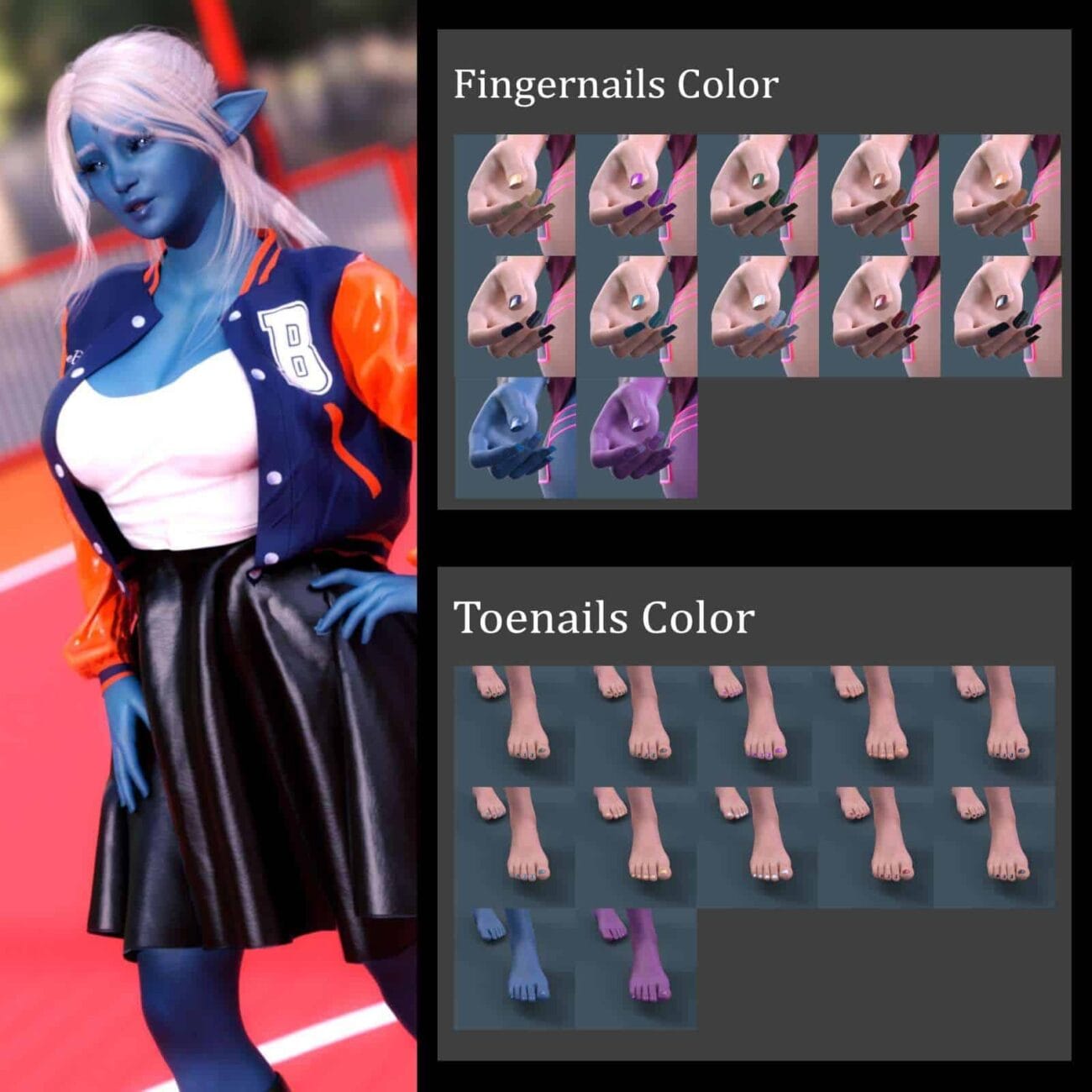 CW Sayuri for Genesis 8 Female