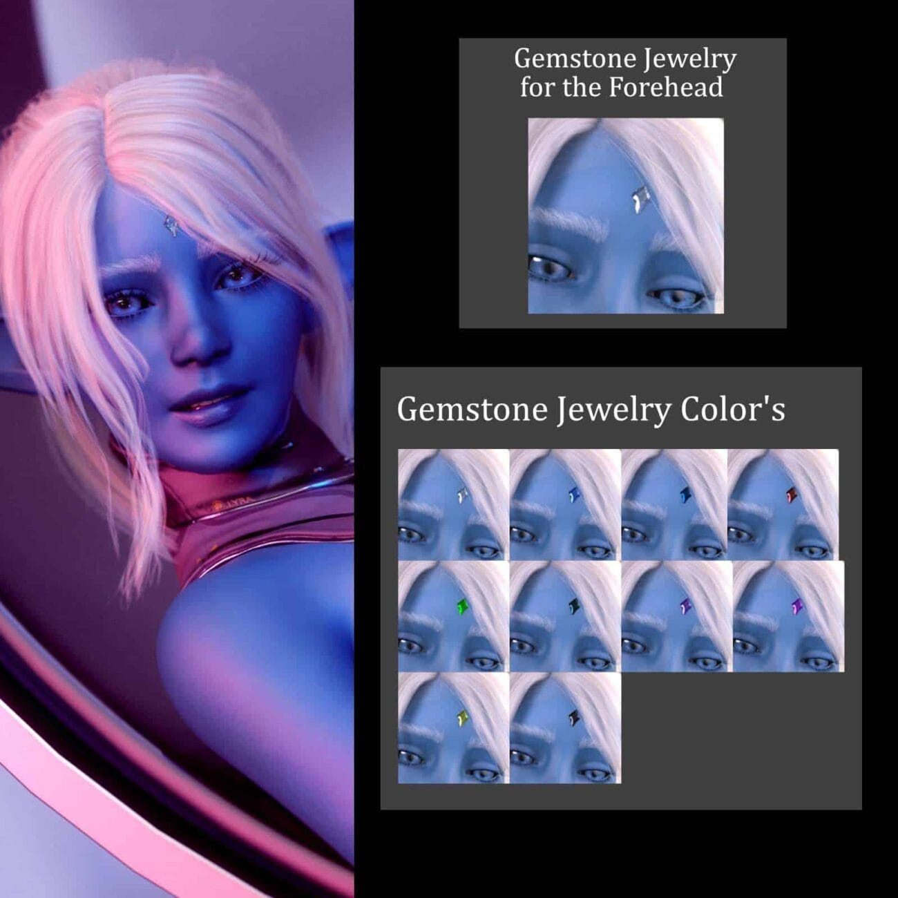 CW Sayuri for Genesis 8 Female