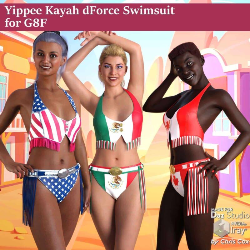 Yippee Kayah Swimsuit 02