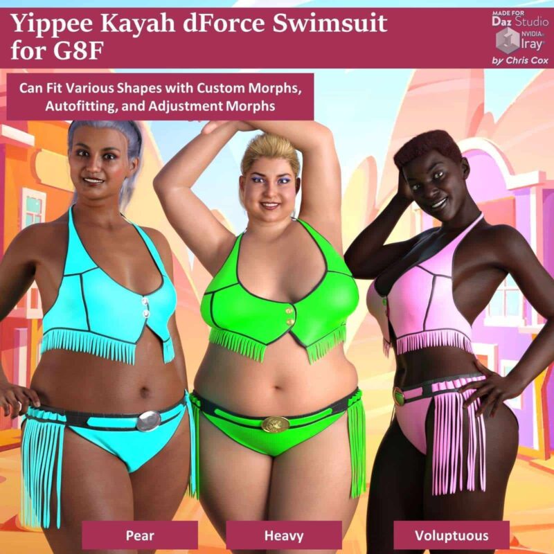 Yippee Kayah Swimsuit 03
