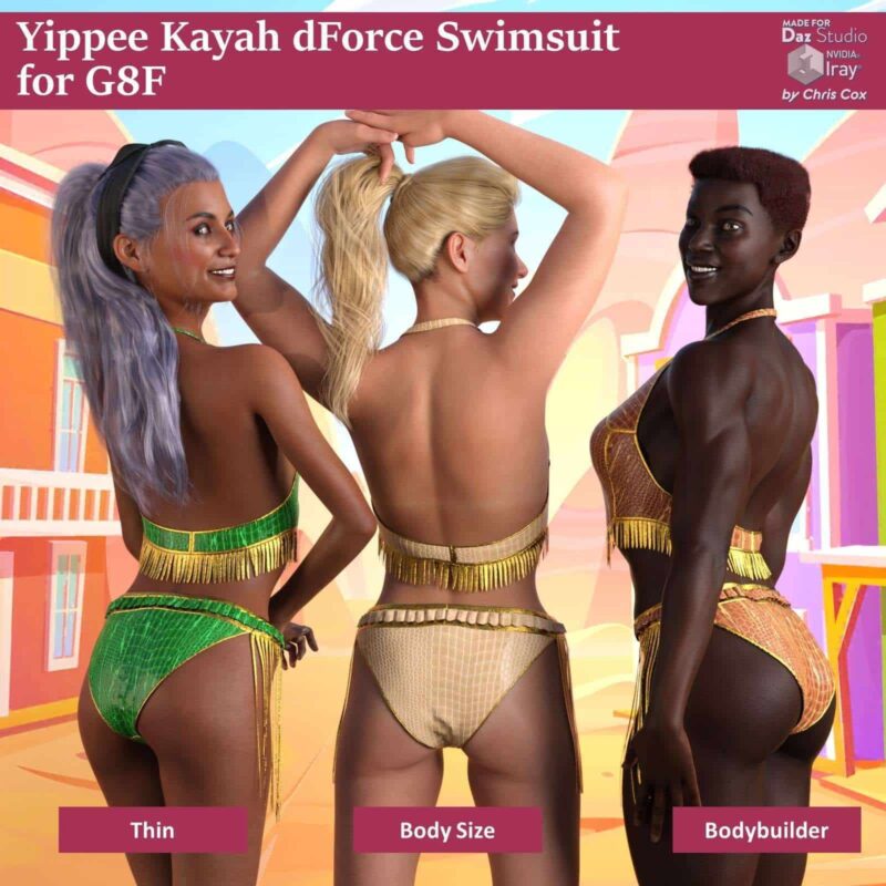 Yippee Kayah Swimsuit 04
