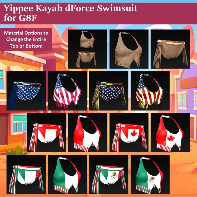 Yippee Kayah Swimsuit 05