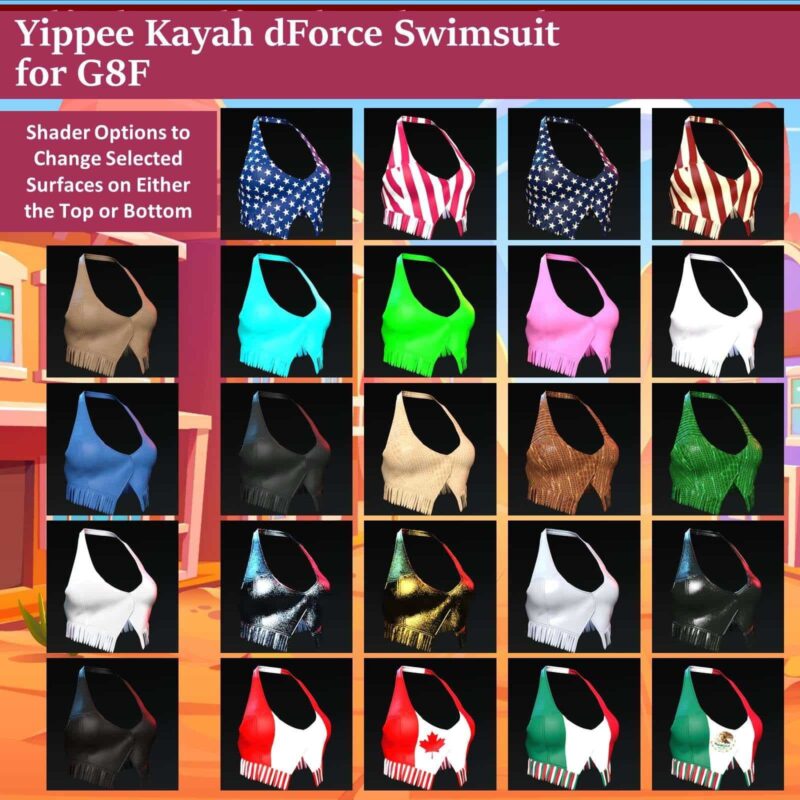 Yippee Kayah Swimsuit 06