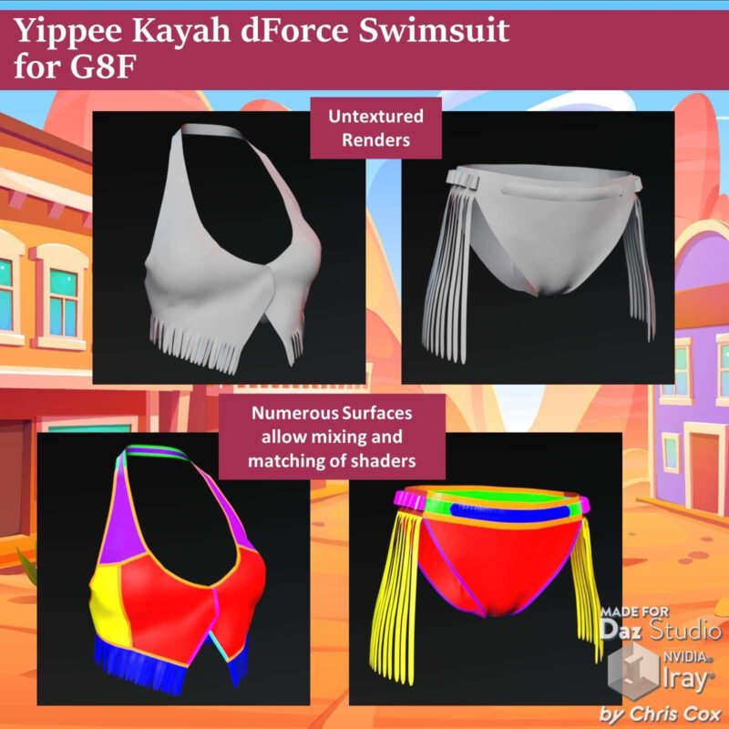 Yippee Kayah Swimsuit 07