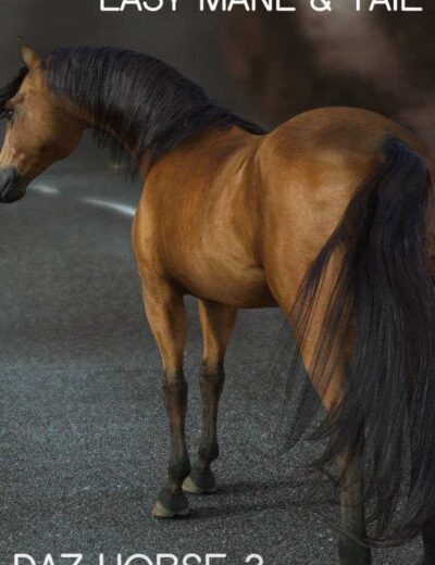 Easy Mane & Tail DAZ Horse 3