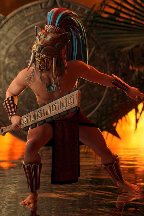 Apalcoatl Poses for Genesis 9 Masculine