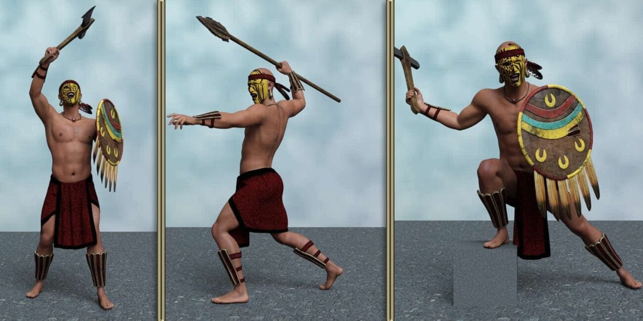 Apalcoatl Poses for Genesis 9 Masculine