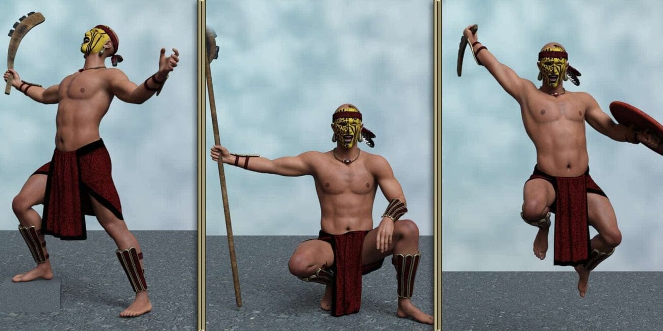 Apalcoatl Poses for Genesis 9 Masculine