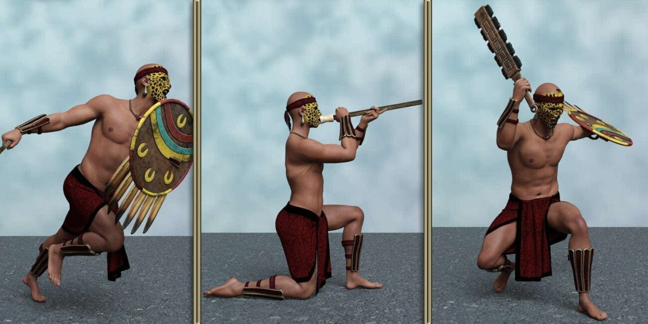 Apalcoatl Poses for Genesis 9 Masculine