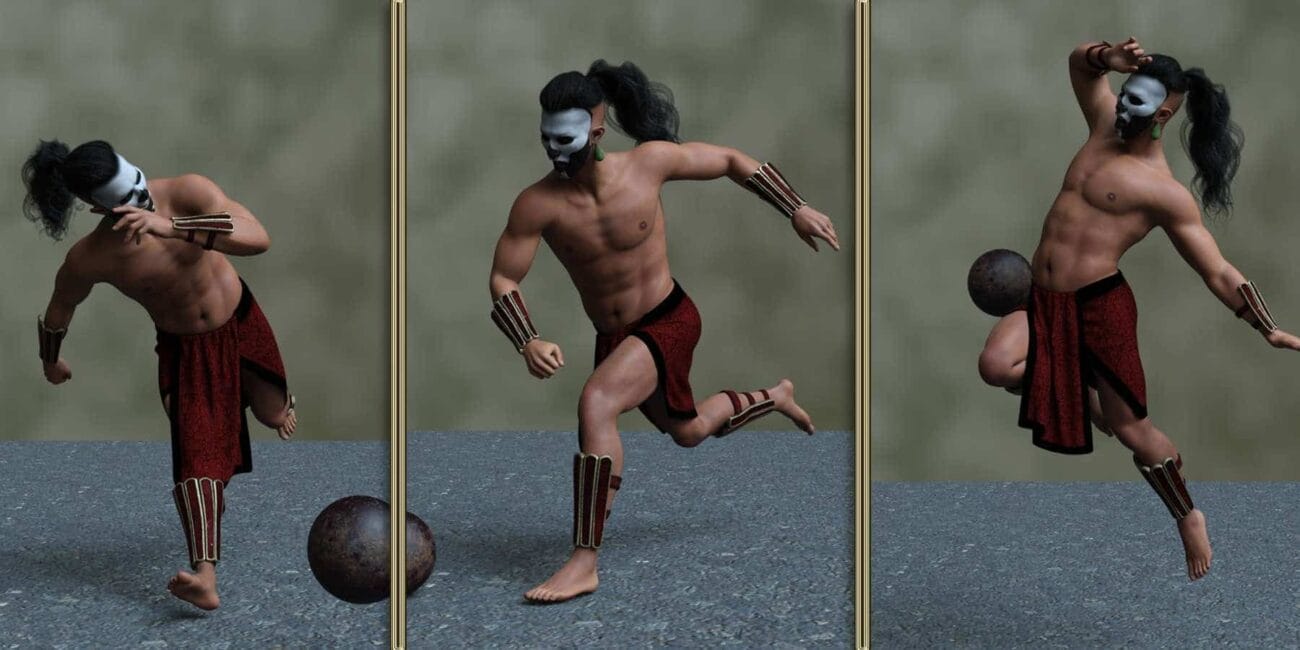 Ball Game Poses for G9 Masculine