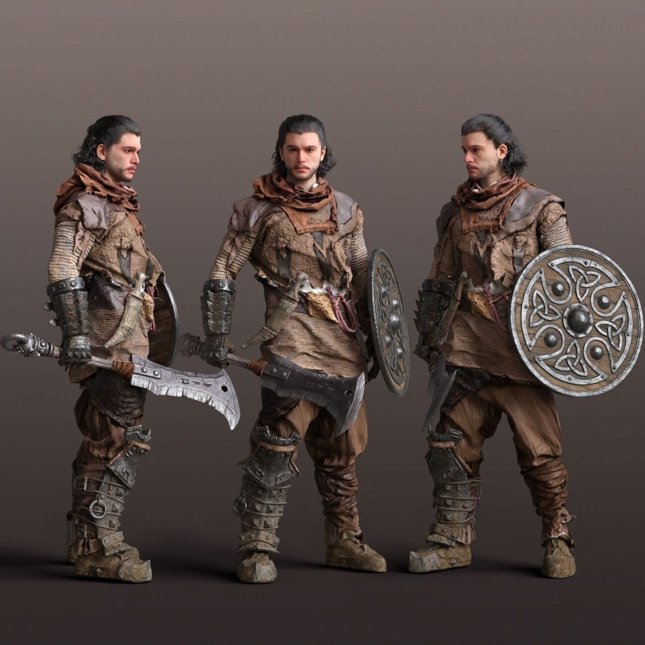 Kit Harington (with Facial Hair) for Genesis 9