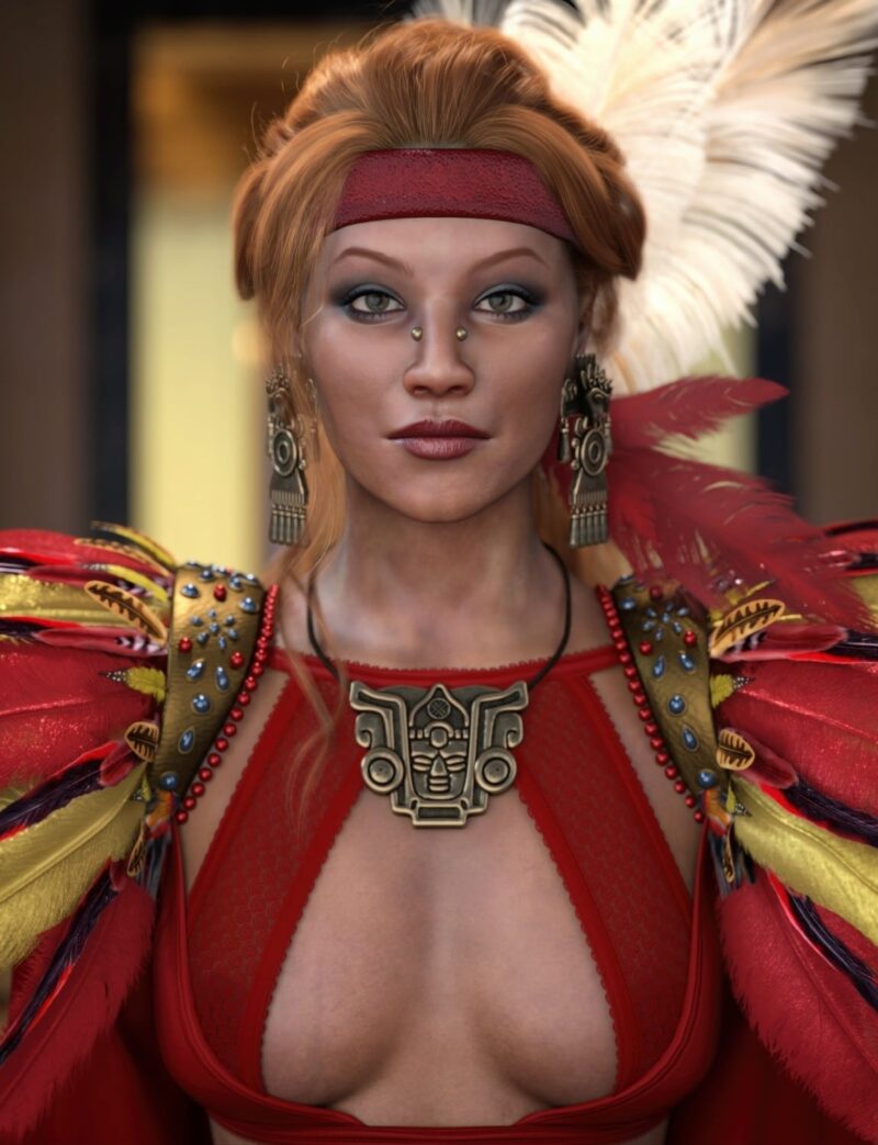 Mesoamerican & Modern Jewelry Sets for Genesis 3, 8 and 9 - Image 2