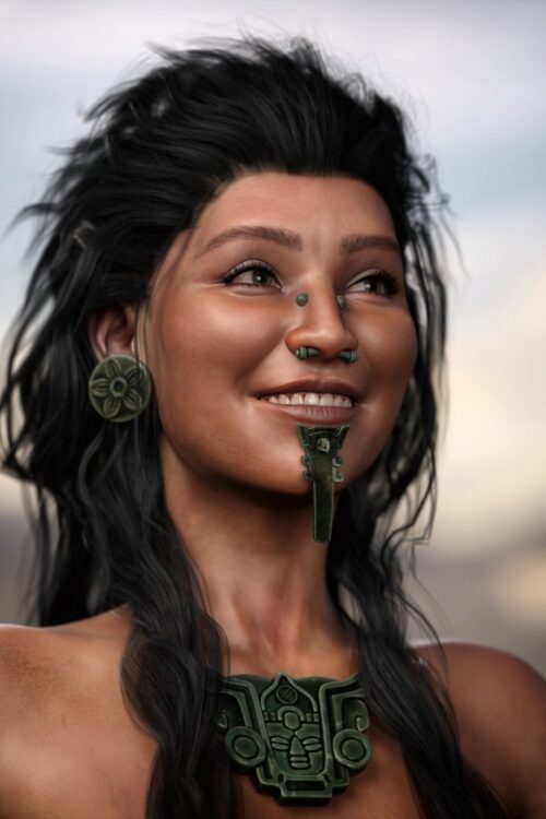 Mesoamerican & Modern Jewelry Sets for Genesis 3, 8 and 9