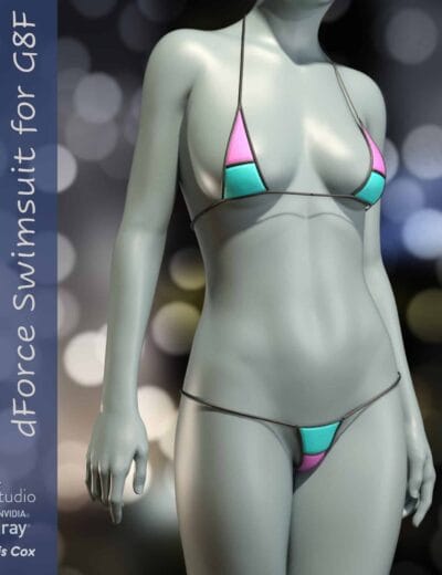 Wee-Kini dForce Swimsuit for Genesis 8 Female