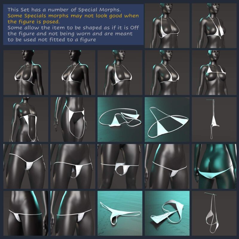Wee-Kini dForce Swimsuit for Genesis 8 Female - Image 7