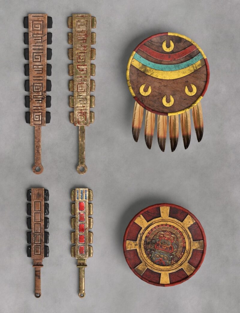 Mesoamerican Weapons for Genesis 3, 8 and 9 - Image 8