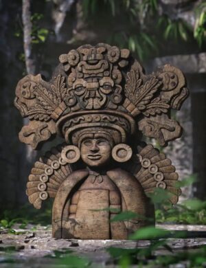 Free Mesoamerican Prop PROPS 3D SHARDS