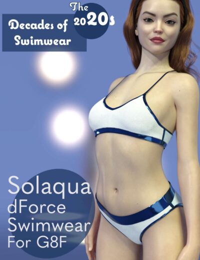 Solaqua dForce Swimwear for G8F- Decades of Swimwear, The 2020s