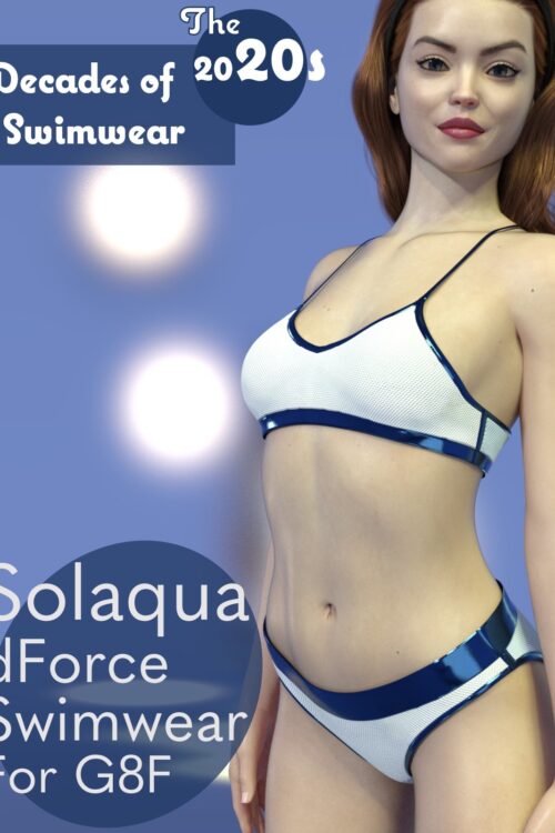 Solaqua dForce Swimwear for G8F- Decades of Swimwear, The 2020s