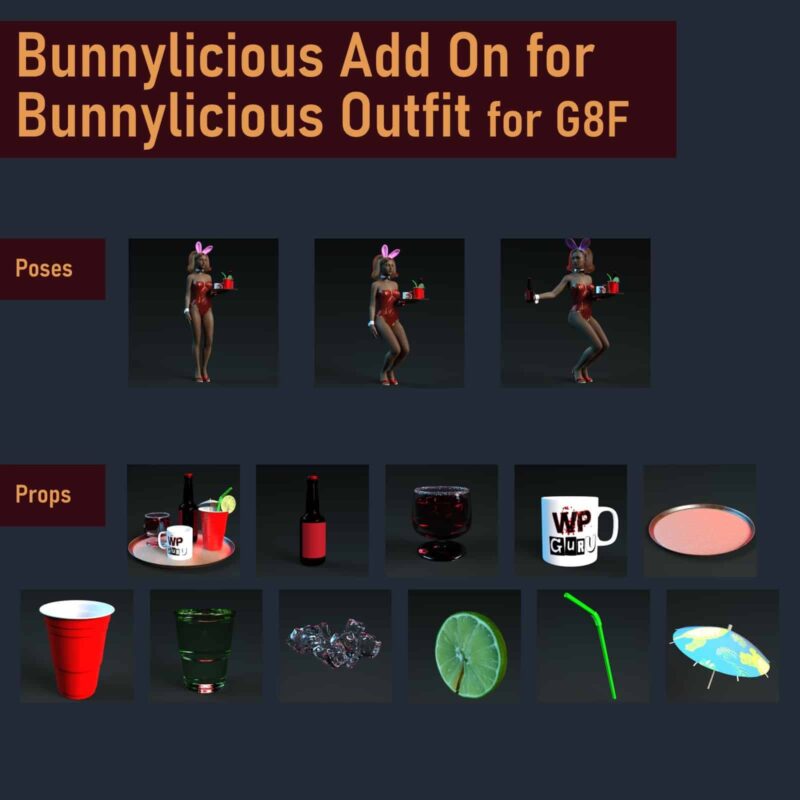 Bunnylicious Addon for G8F - Image 2